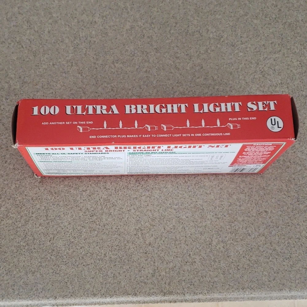 Christmas 100 Ultra Bright Light Set - 2 Sets